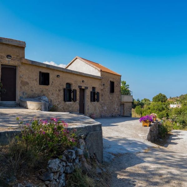 about cretan stone villa